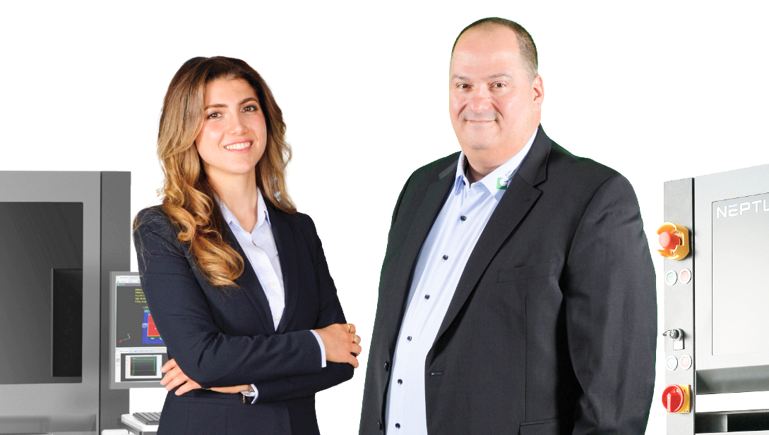 Solin Ahmad (l.) und Michael Zahn (r.) (Bild: Koh Young Europe)